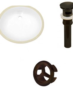16.5-in. W Bathroom Undermount Sink Set RPBK-20676