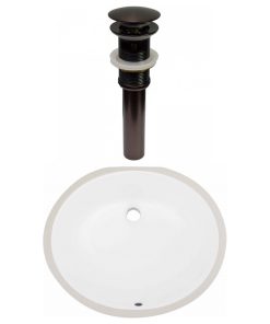 19.25-in. W Bathroom Undermount Sink Set RPBK-31775