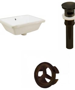 18.25-in. W Bathroom Undermount Sink Set RPBK-20580