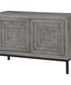 Tradewind Grey Two Door Cabinet