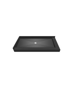 TileRedi 3460CDR-PVC 34x60 Double Curb Pan Center Drain