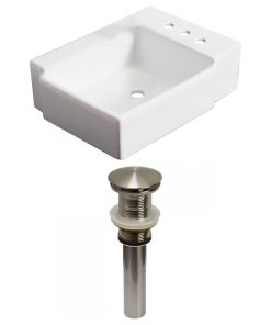 16.25-in. W Bathroom Vessel Sink Set RPBK-31172