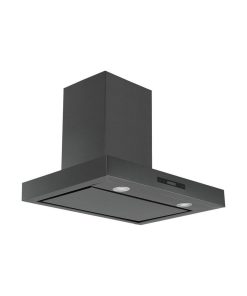 30" Convertible Wall Mount Rectangular Style Range Hood, Black Stainless Steel