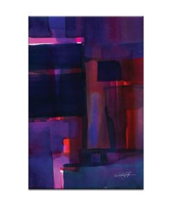 Watercolor Abstraction 116, Canvas Print