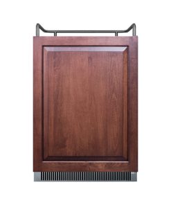 Summit SBC677BINKIF 24Inch Wide 6.5Cu. Ft. Built-InKegerator - Panel-Ready