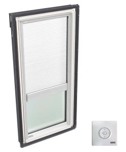 Velux FSLD C01 Solar Powered Light Filtering Skylight Blind for - White