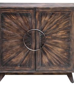 Uttermost Kohana Black Console Cabinet