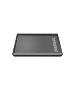 TileRedi RT4248R-PVC-SQBN 42x48 Single Curb Pan R Trench