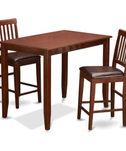 3-Piece Counter Height Dining Set, Counter Height Table, 2 Chairs.