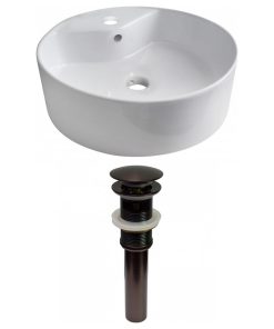 18.25-in. W Bathroom Vessel Sink Set RPBK-30978