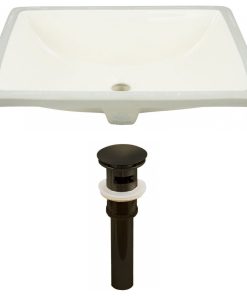 20.75-in. W Bathroom Undermount Sink Set RPBK-24803