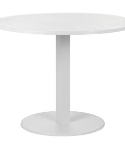 Sunset Round Dining Table, White