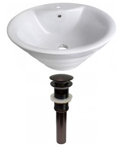 19.25-in. W Bathroom Vessel Sink Set RPBK-30953