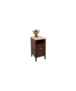 16" Sable Cabinet Walnut With Quartz Top, Cream