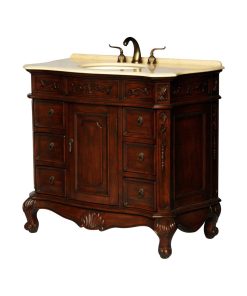 40" Antique Style Single Sink Bathroom Vanity Model 4000-BE