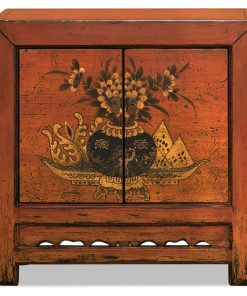 Tangerine Elmwood Mandarin Oriental Cabinet