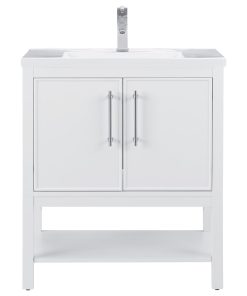 Taylor 30" Bathroom Vanity, White