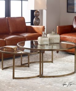 Uttermost Rhea Nested Coffee Tables, Set of 2