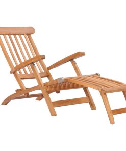 Teak Wood Titanic Outdoor Patio Steamer Chair made from A-Grade Teak Wood