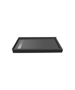 TileRedi RT3672LDR-PVC-TBN 36x72 Double Curb Pan L Trench