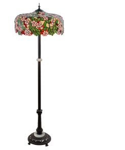 62 High Tiffany Cherry Blossom Floor Lamp