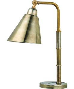 Vilhelm Task Lamp - Antique Silver, Antique Brass