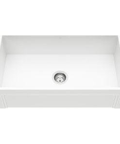 VIGO Casement Front Matte Stone?Farmhouse Kitchen Sink, 33"