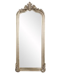 Tudor Floor Mirror - Silver