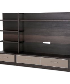 21 Cosmopolitan Entertainment Unit, Taupe/Umber