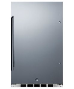 Summit FF195H34CSS 19"W 3.13 Cu. Ft. Compact Refrigerator - Stainless Steel