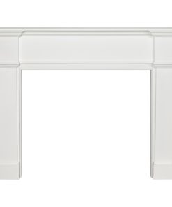 The Richmond 48" Fireplace Mantel MDF White Paint