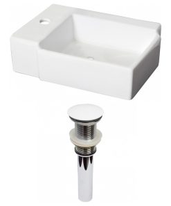 16.25-in. W Bathroom Vessel Sink Set RPBK-31196