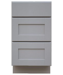 Sunny Wood GSB18D-A Grayson 18"W Drawer Base Cabinet - Dove Gray