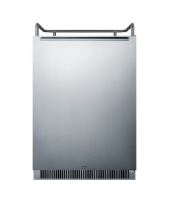 Summit SBC677BINK 24"W 6.5 Cu. Ft. Kegerator Conversion Fridge - Stainless