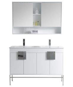 47?Kuro Bath Vanity with Medicine Cabinet