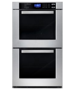 30" Double Electric Wall Oven Self-Cleaning with Convection, Stainless Steel