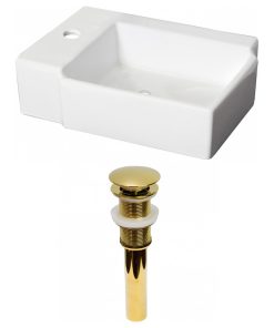 16.25-in. W Bathroom Vessel Sink Set RPBK-31188