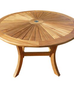 Teak Wood Sun Outdoor Dining Table, 47"