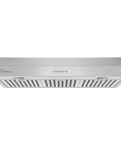 30 In. 500 CFM Ducted Under Cabinet Range Hood With Push Button Controls