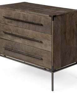 Ward Wooden Cabinet, Brown