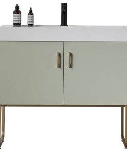 Veemon Dual Mount Vanity, Pine Mist, 36"