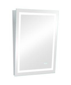 24"x32" LED Fixed Tilt Bathroom Mirror