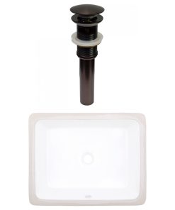 19.5-in. W Bathroom Undermount Sink Set RPBK-31793
