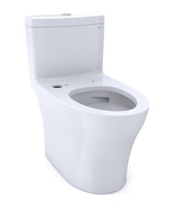 TOTO CST646CEMFGAT40#01 Aquia Dual Flush One Piece Elongated Toilet