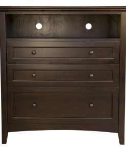 Westlake Media Chest, Dark Mahogany Finish