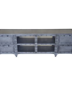 4 Drawer 2 Door Media Cabinet