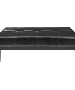 Tonita Rectangle Cocktail Ottoman Black