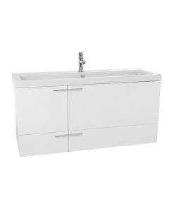 47" Bathroom Vanity Set, Glossy White