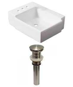 16.25-in. W Bathroom Vessel Sink Set RPBK-31192