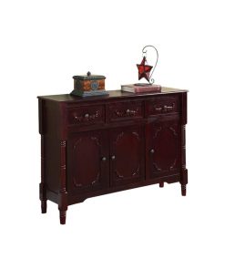 Wooden Standard Cabinet with 3 Drawer, Cherry